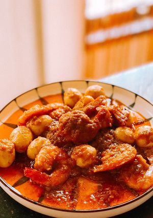 Foto resep Balado Udang Telur Puyuh