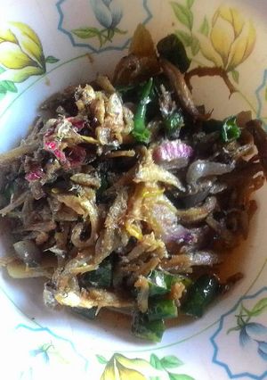 Foto resep Teri cabe ijo