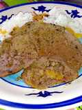 Bistec de Escalopa en ajo y orégano