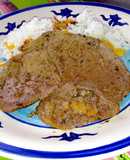 Bistec de Escalopa en ajo y orégano