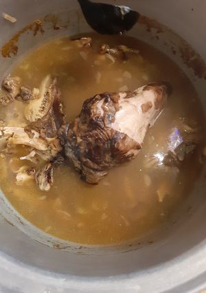 عکسی از دستور کله پاچه