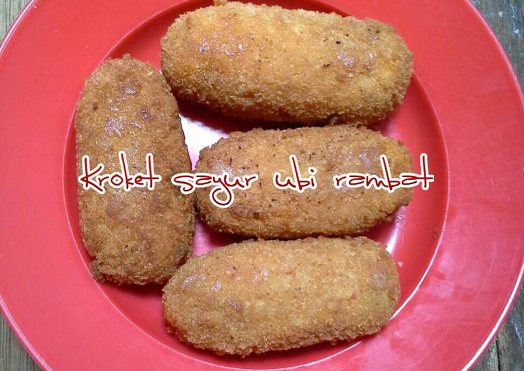 🍠Kroket sayur ubi rambat🍠