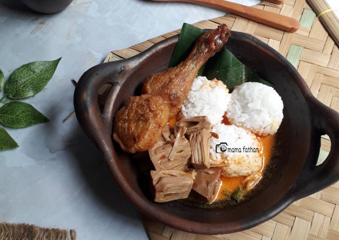 Nasi penggel khas kebumen