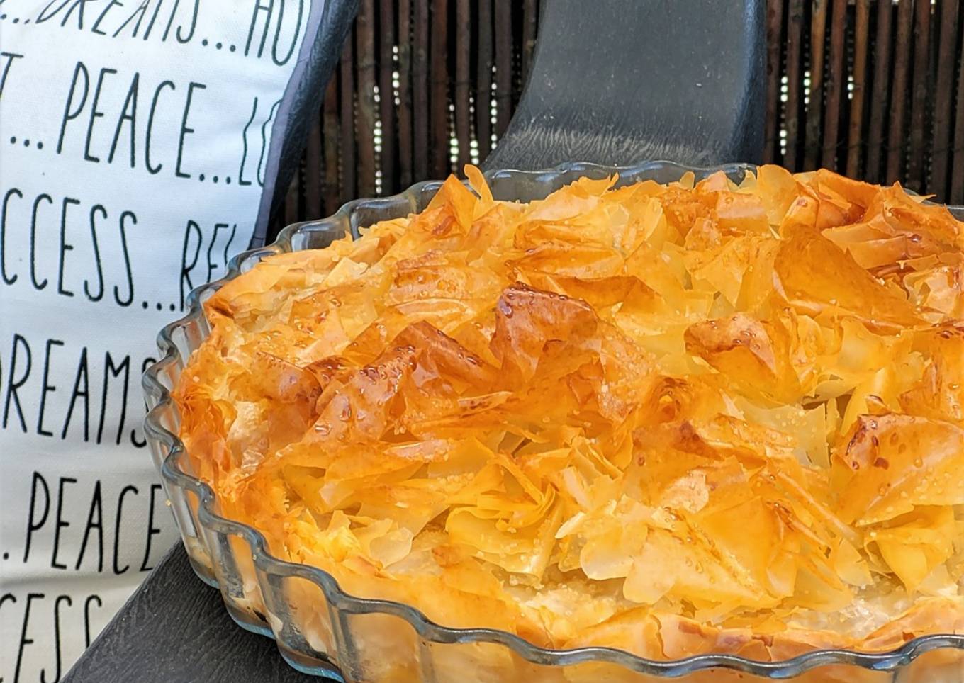 Croustade aux pommes et Armagnac