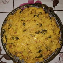 A picture of Karela alu ki patua.
