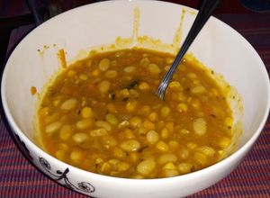 Una foto de Porotos granados
