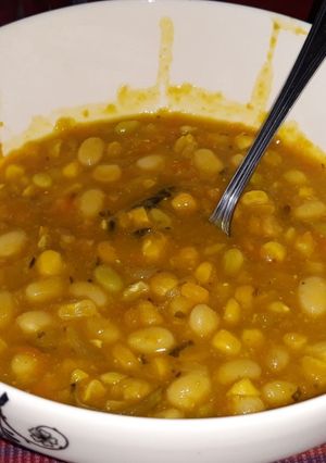 Una foto de Porotos granados