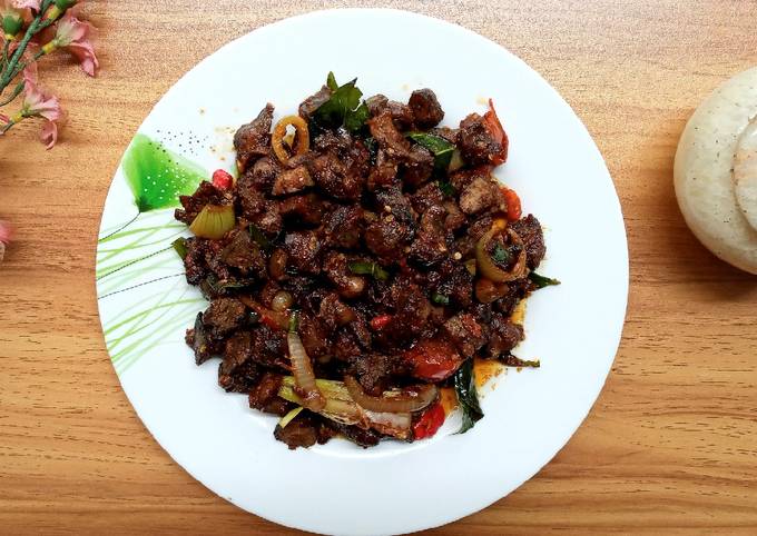 Bagaimana Membuat Ati Ampela Pedas Manis Anti Gagal