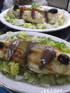 Una foto de Ensaladilla de sobras de boquerones con atun