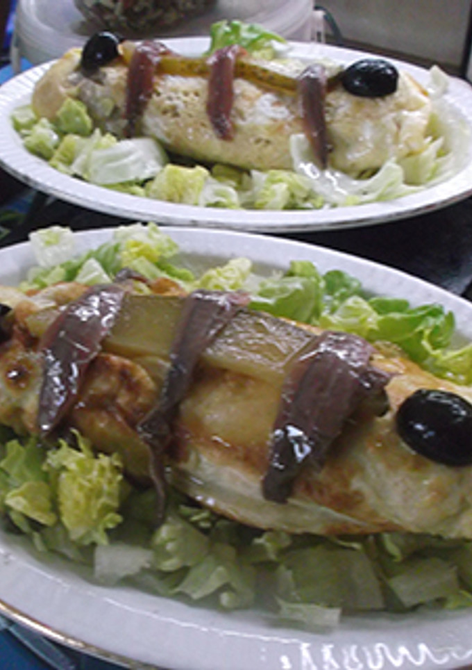 Una foto de Ensaladilla de sobras de boquerones con atun