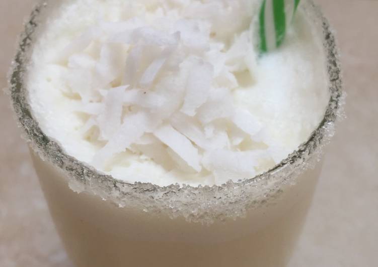 Simple Way to Prepare Homemade Coconut drink