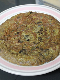 Una foto de Tortilla de alcachofas