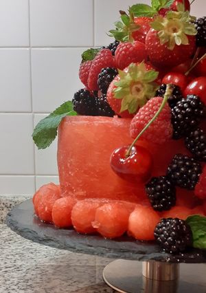 Foto di Torta fredda all'anguria