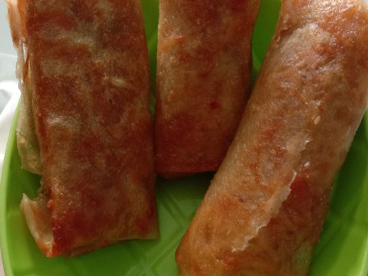 Resep Lumpia rebung wortel Ekonomis Untuk Jualan