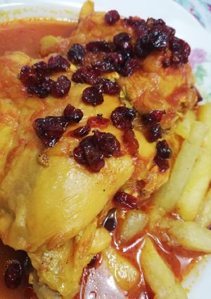 عکسی از دستور مرغ مجلسی