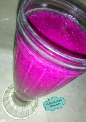 Foto resep Jus Buah Naga Pisang