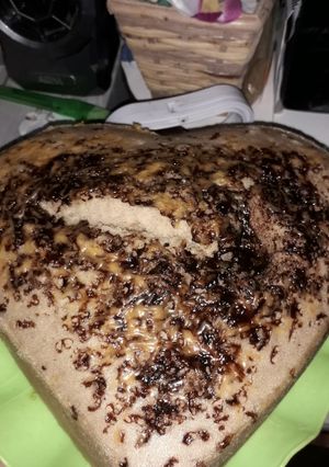 Foto resep Bolu pisang toping keju coklat
