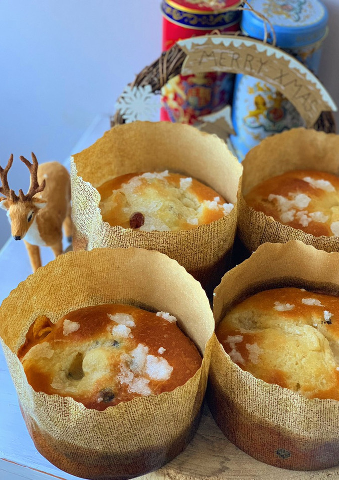 Una foto de Panettone mini para regalar🎄🎅🏻