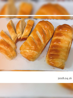當日中種* 法式牛奶哈斯&鹹奶油餐包* 的食譜成品照片
