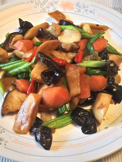 紅燒杏鮑菇(便當菜) 的食譜成品照片