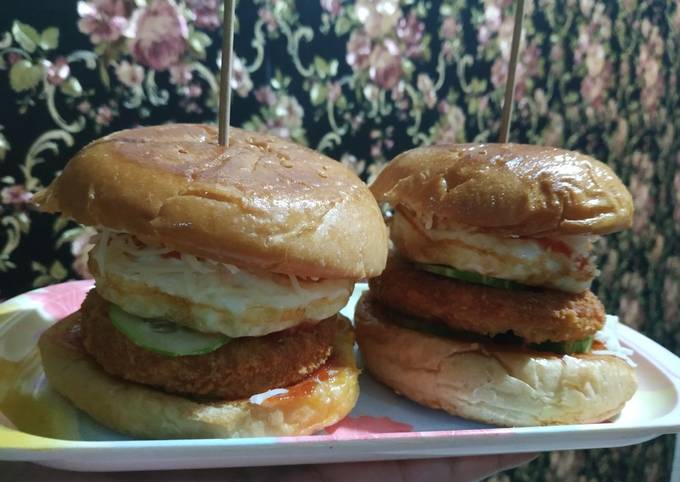 Resep Burger Oleh Debby Desrina Cookpad