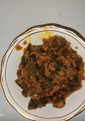 A picture of Bhindi Sabzi Masala.