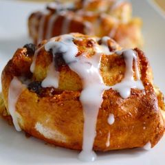 A picture of Christmas Chelsea Buns.