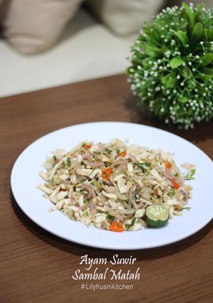 Foto resep Ayam suwir sambal matah