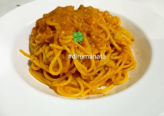 Cara bikin La Fonte Spaghetti Saos Bolognese Rasa Ayam Cara bikin La Fonte Spaghetti Saos Bolognese Rasa Ayam