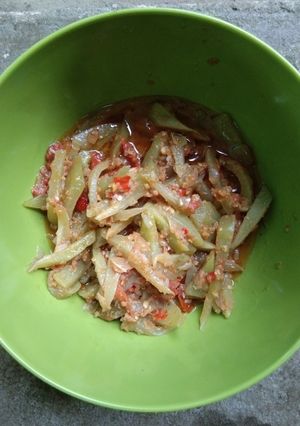 Foto resep Tumis pedas labu siam