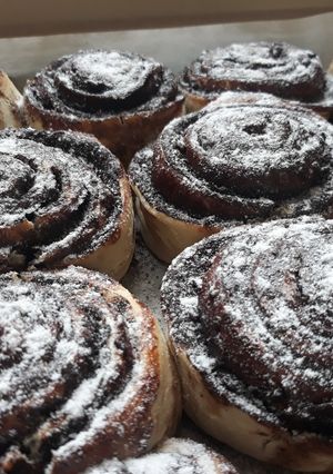 Kakaós csiga recept fotója