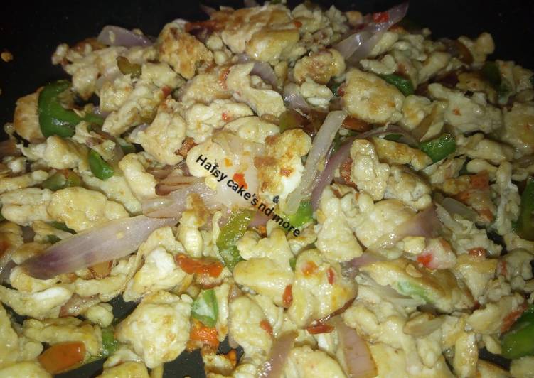 How to Prepare Yummy Scramble egg This is Secret Recipe  From My Kitchen !!