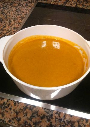 Una foto de Puré de verdura y hortalizas
