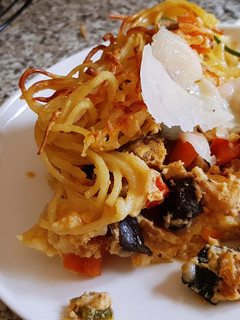 Una foto de Pastel de Pasta con Verduras