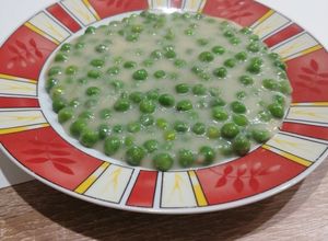 Zöldborsófőzelék IR-barát recept fotója
