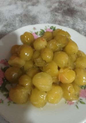 عکسی از دستور آلو گوجه پخته