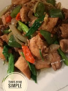 Foto resep Ayam tumis simple