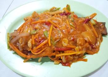 Resep Populer Gurame Pedas Manis Mantul Banget