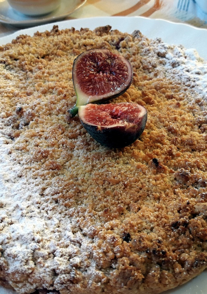 Una foto de Tarta alemana de higos