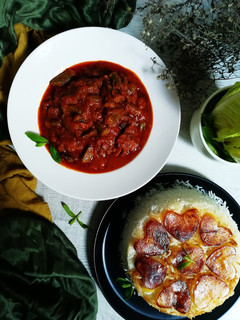 عکسی از دستور خورشت باميه.....