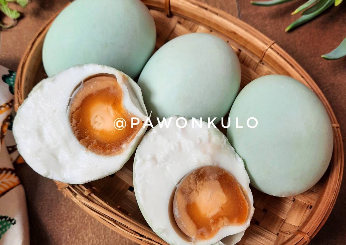 Telur Asin Rumahan 3 Bahan