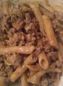 Healthy (but doesn't taste healthy) Taco Pasta