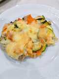 Arroz de atum e legumes, gratinados no forno (Rui Marques - A Pitada do Pai)