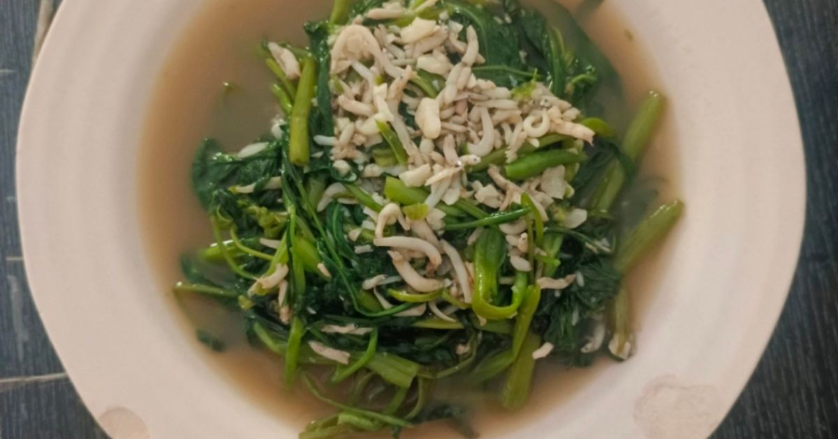 Cah Kangkung Teri Medan