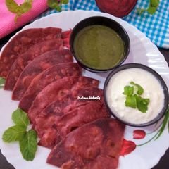 Beetroot Paratha A picture of Beetroot Paratha.