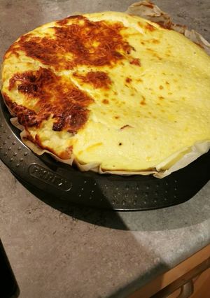Une photo de Quiche moyennement légère 😂