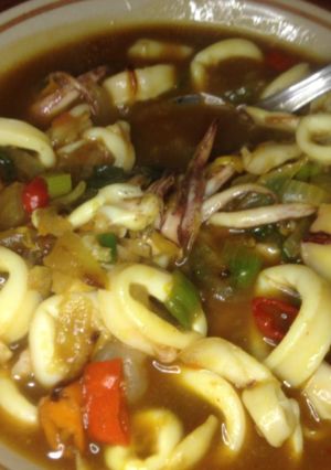 Foto resep Cumi Saos Padang