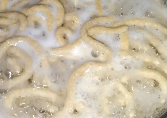 Bagaimana Membuat Mie sehat oatmeal qrecker Anti Gagal