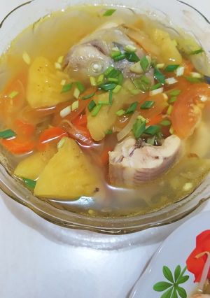 Foto resep Sup ikan nila simpel