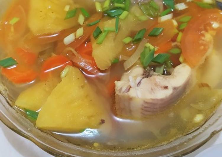 Resep Sup ikan nila simpel Anti Gagal